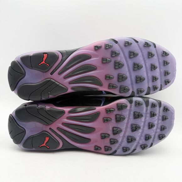 PUMA Mens Inhale Sneakers US 12 EU 46 Black Red Athletic Shoes NIB - Picture 11 of 12